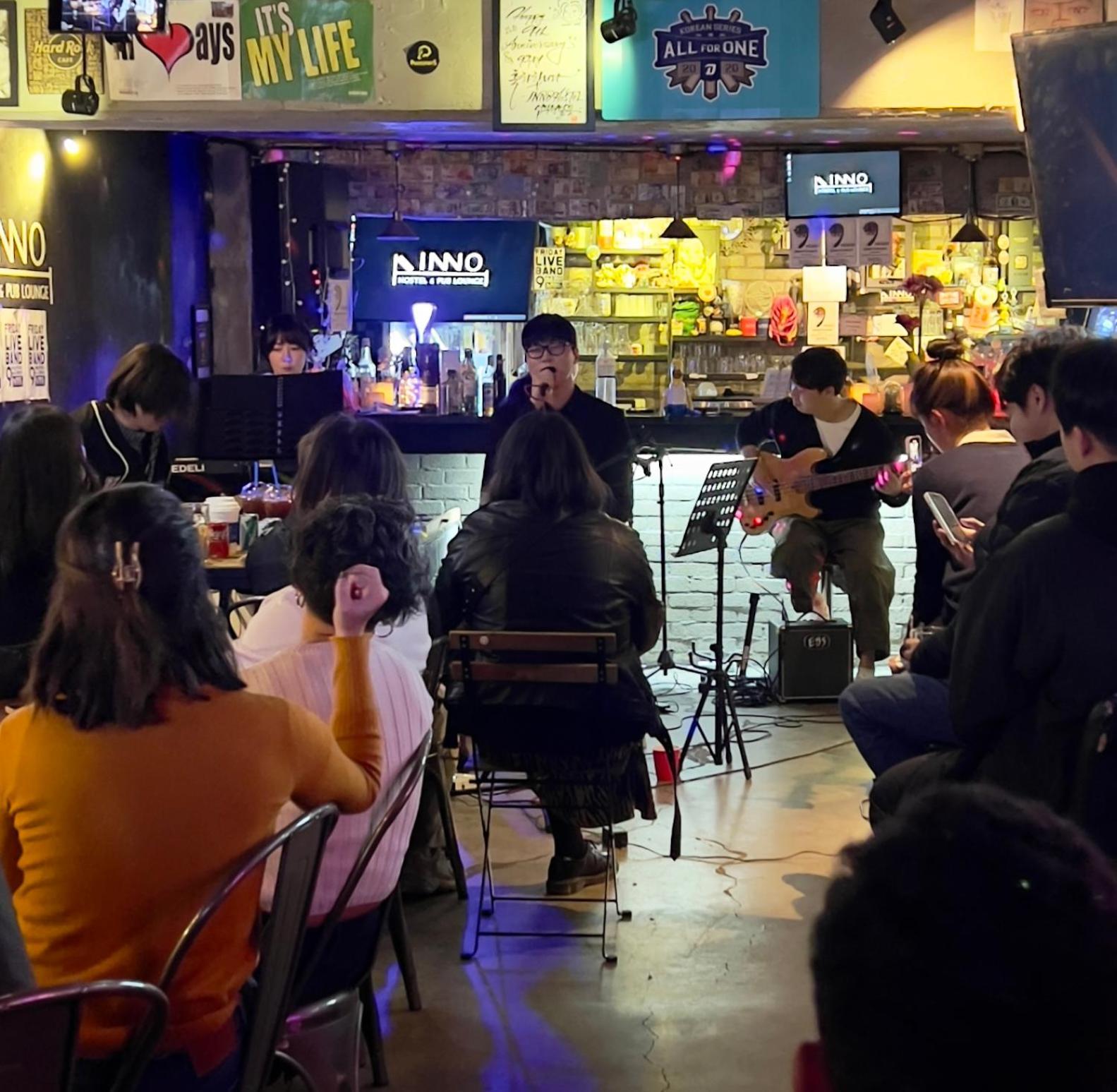 Inno Hostel & Pub Lounge Hongdae Seoul Ngoại thất bức ảnh